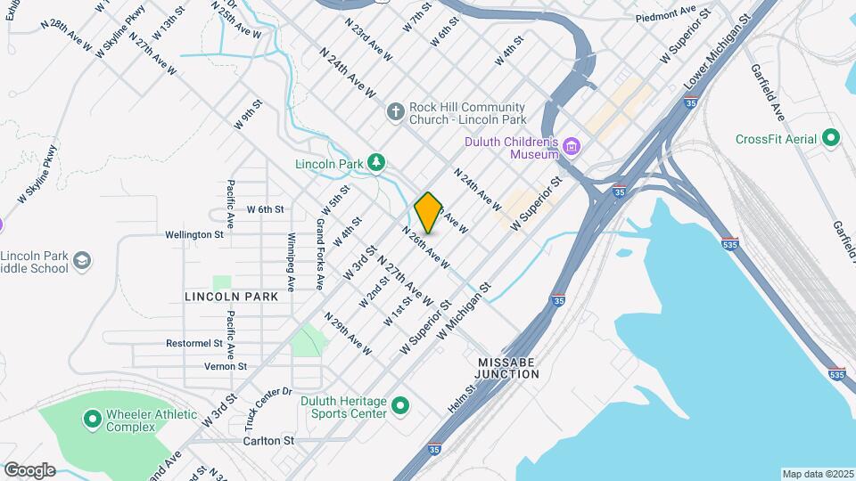 2530 W 2nd St Map and Location Details