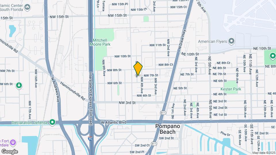 616 NW 5th Ave Map and Location Details
