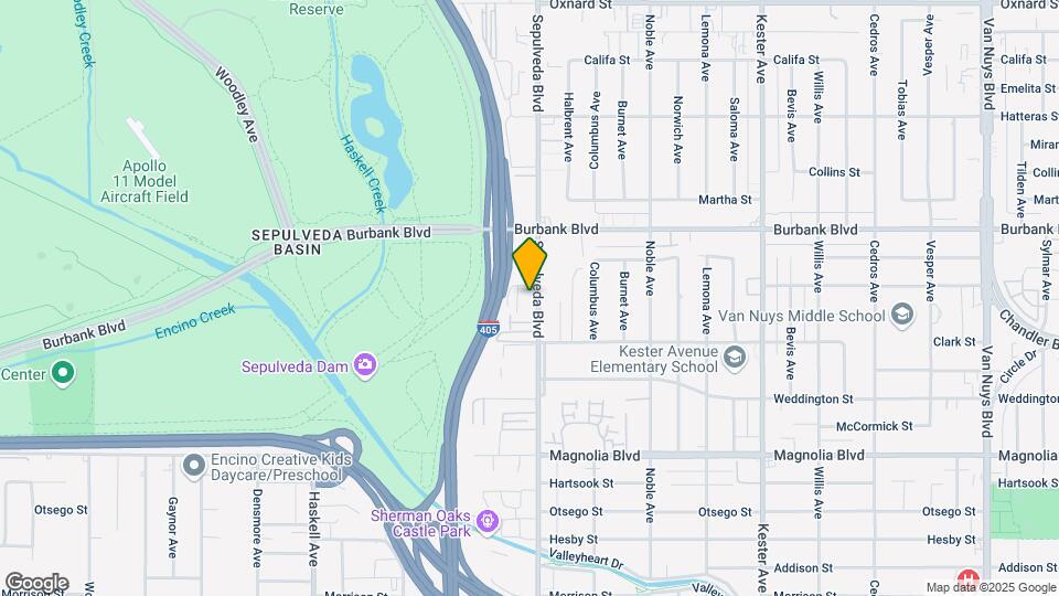 5451 Sepulveda Blvd Map and Location Details