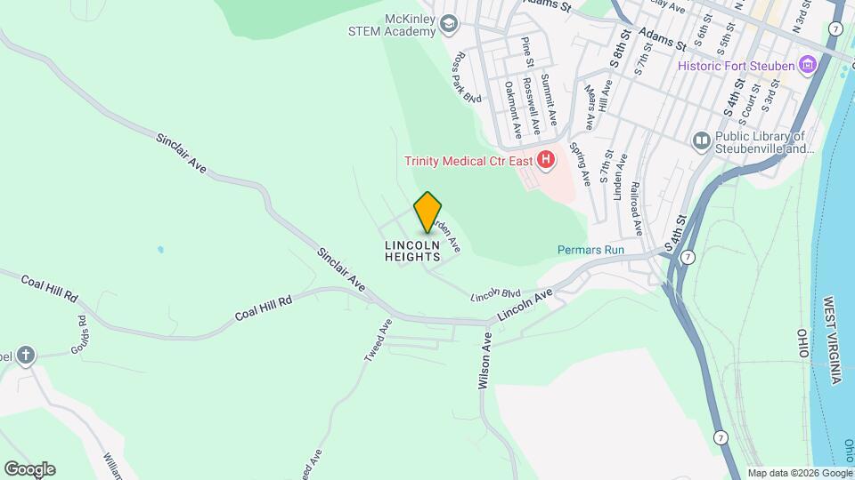 543 Dresden Ave Map and Location Details