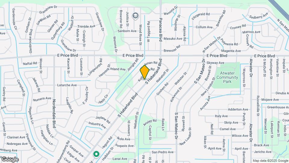 1301 S Haberland Blvd Map and Location Details