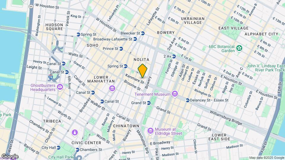 166 Elizabeth St Mapa y Detalles de la Ubicación