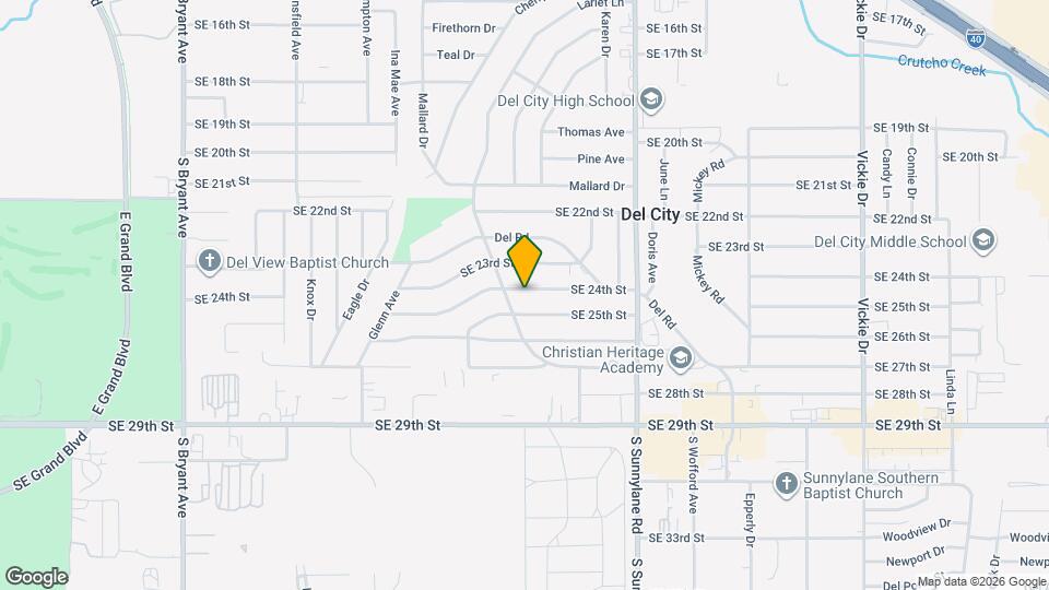 4000 SE 24th St Map and Location Details