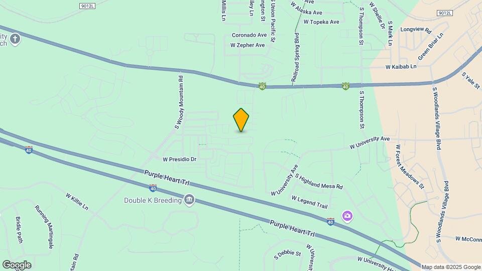 2517 W Pollo Cir Map and Location Details