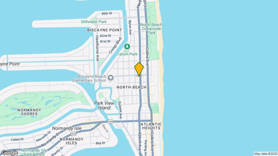 7626 Harding Ave Mapa y Detalles de la Ubicación