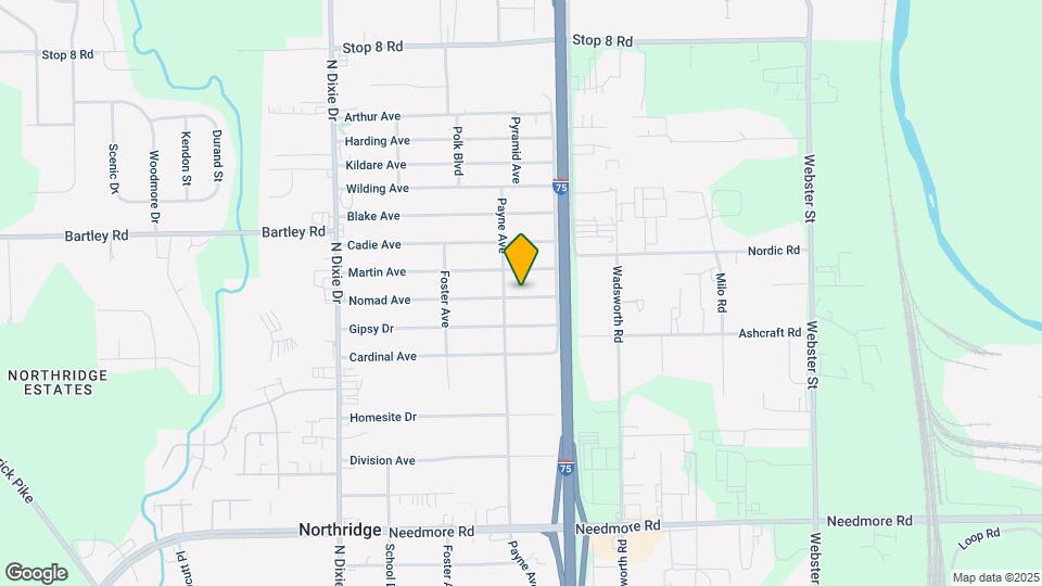 2315 Nomad Ave Map and Location Details