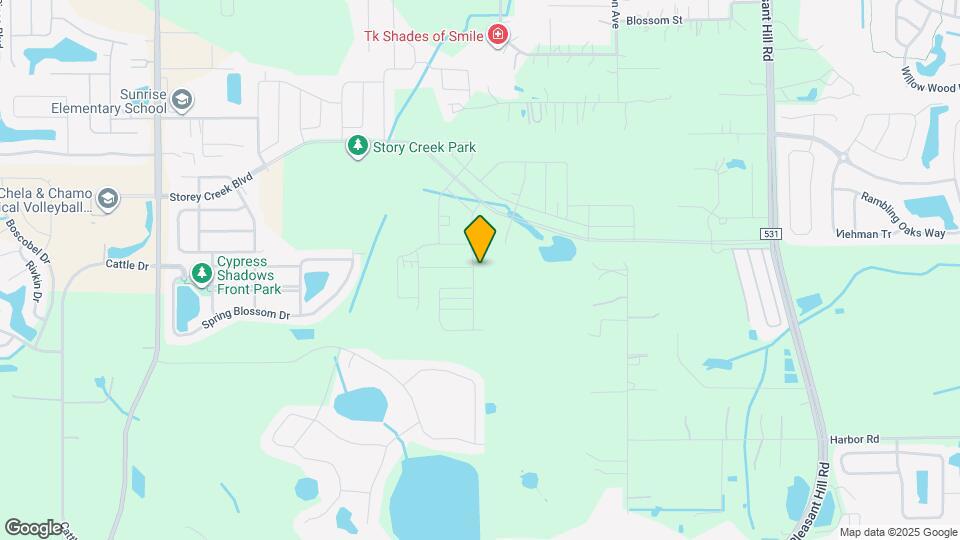 2275 Pocky Wy Map and Location Details