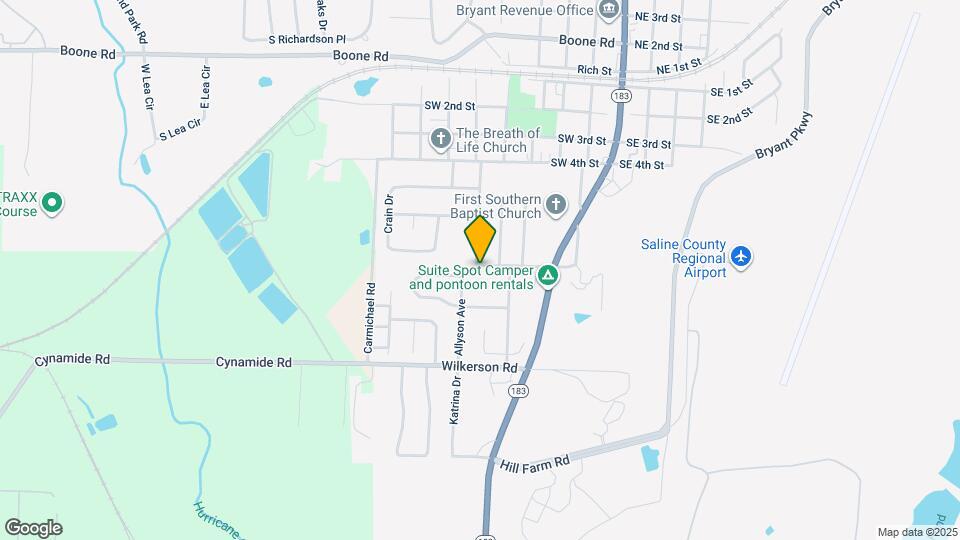 503 Griffis Rd Map and Location Details