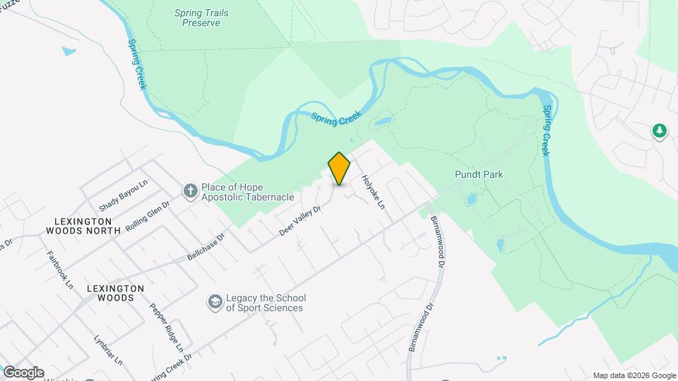 3430 Deer Valley Dr Mapa y Detalles de la Ubicación