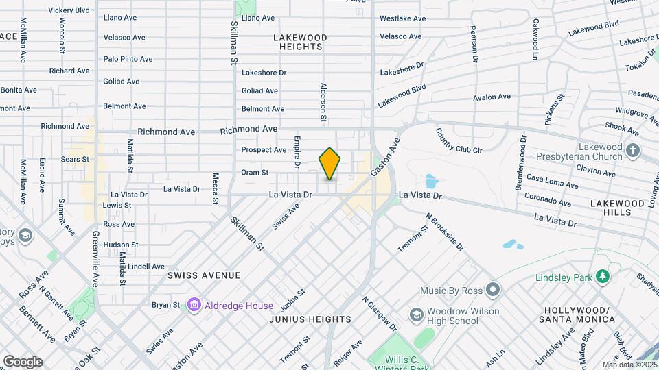 1922 La Croix Pl Map and Location Details
