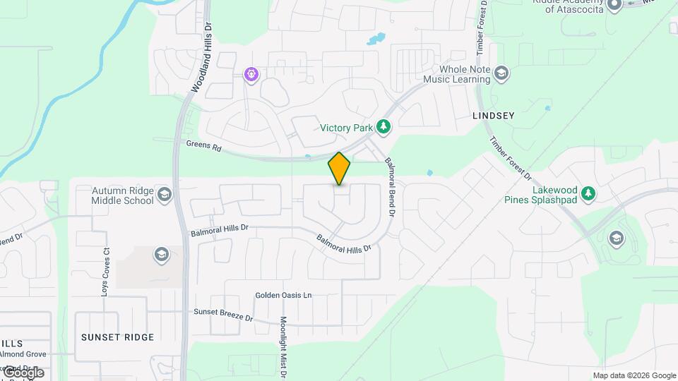 15434 Paxton Woods Dr Mapa y Detalles de la Ubicación