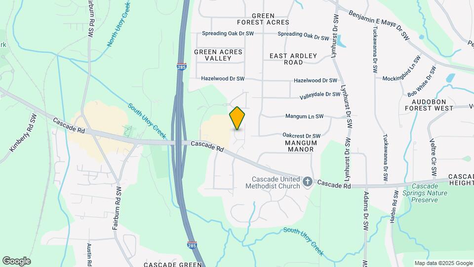425 Hickory Glen Ln Map and Location Details