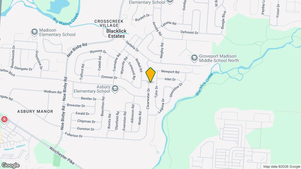 3664 Clearwater Dr Map and Location Details