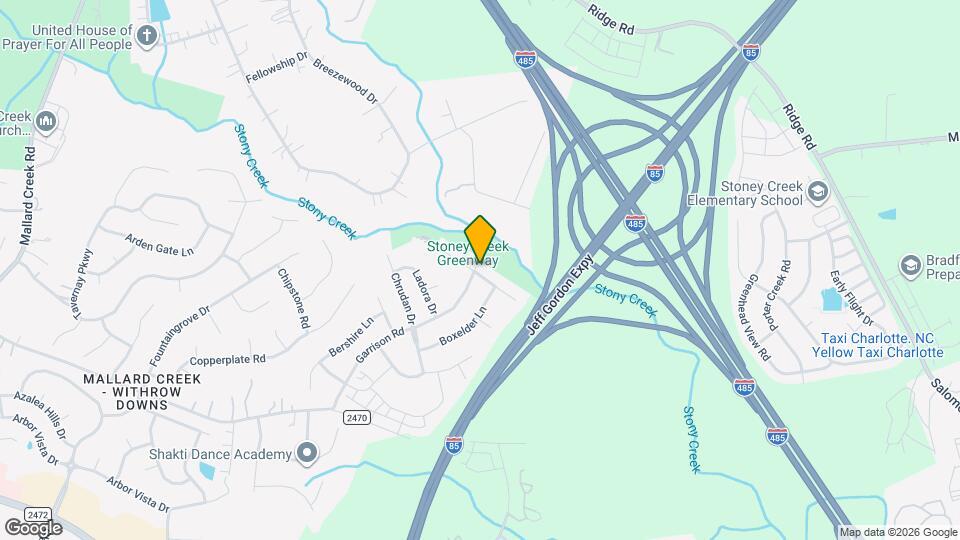 941 Garrison Rd Map and Location Details