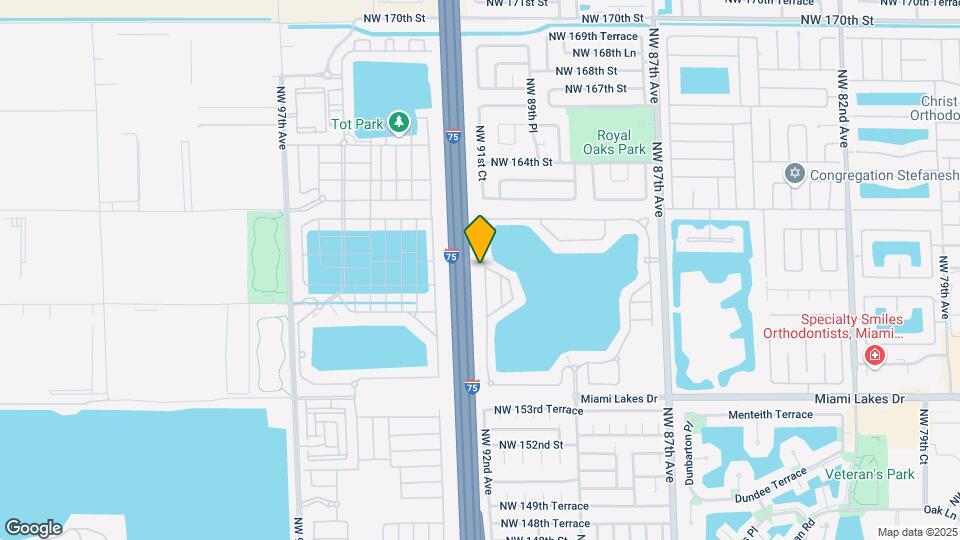 15860 NW 91st Ct Map and Location Details
