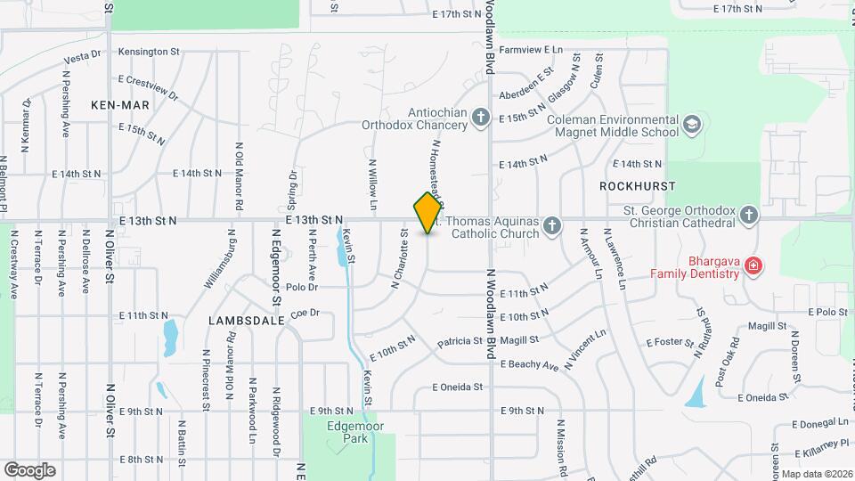 1332 Farmstead St Map and Location Details