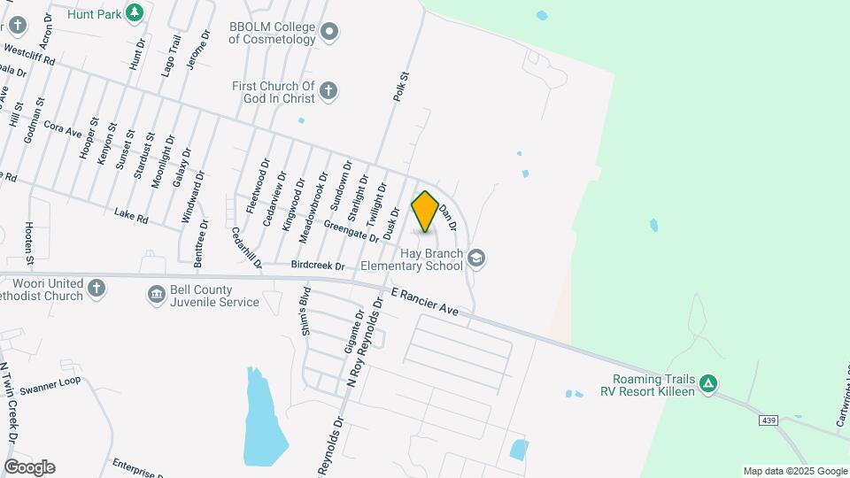 1707 Spring Rose Cir, Unit D Map and Location Details
