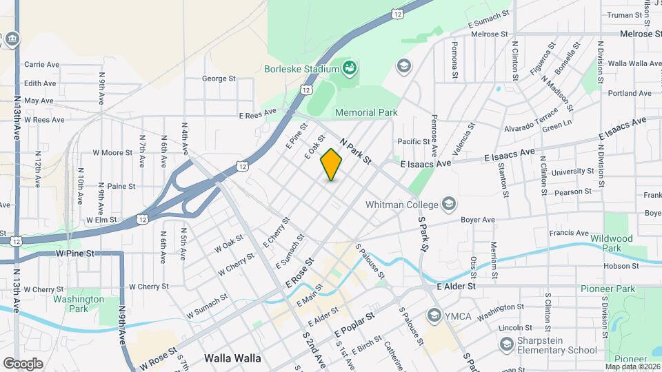 401 E Sumach St Map and Location Details