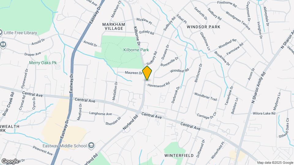 3918 Havenwood Rd Map and Location Details