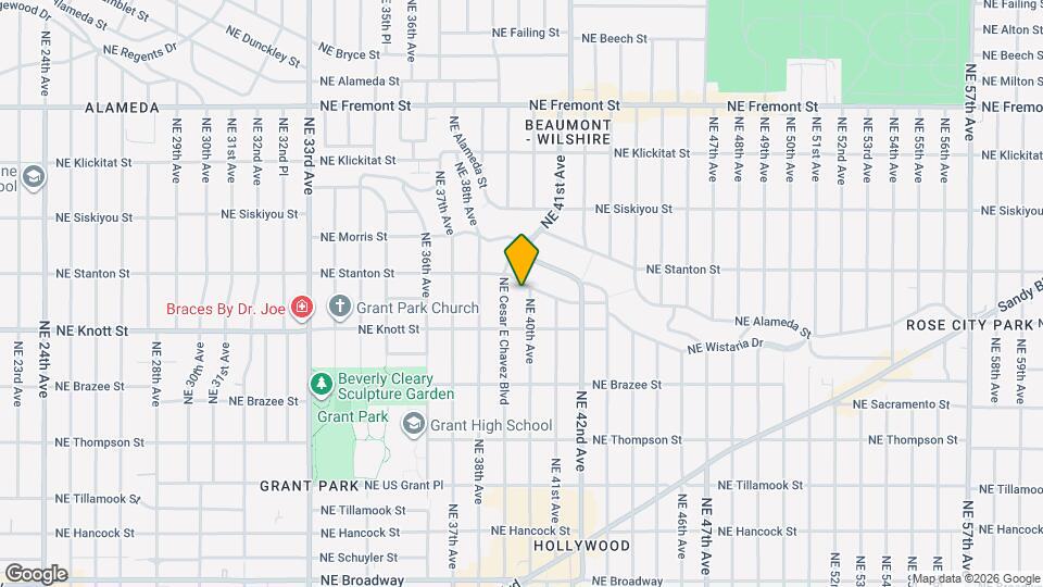 2835 NE 40th Ave Map and Location Details