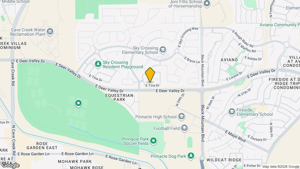 3258 E Tina Dr Mapa y Detalles de la Ubicación