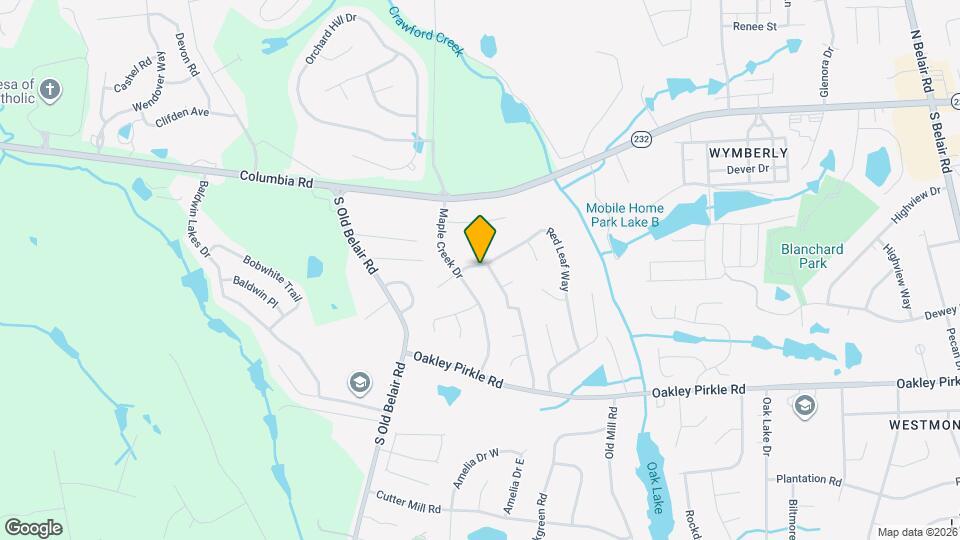 4756 Red Leaf Way Map and Location Details