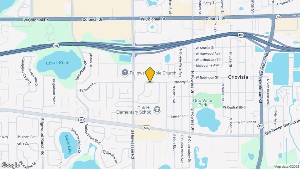 6560 Chantry St Map and Location Details