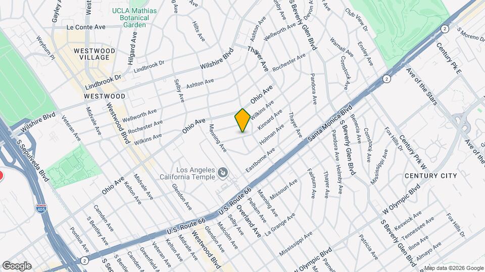 10625 Kinnard Ave Mapa y Detalles de la Ubicación