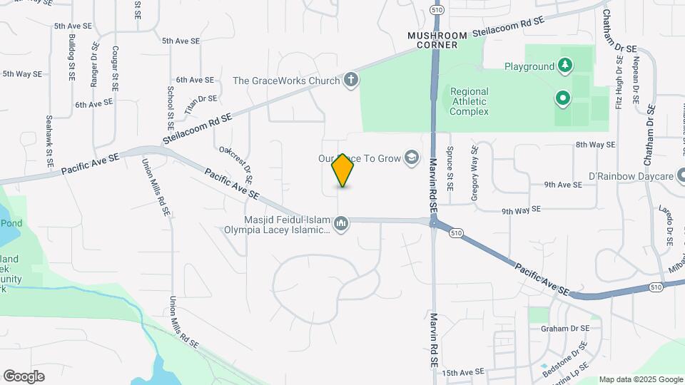 934 Burwood St SE Map and Location Details