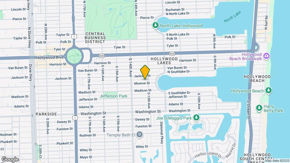 1311 Monroe St Map and Location Details