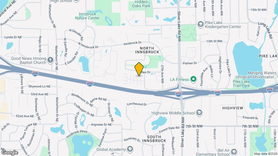 1219 Pecks Woods Dr Map and Location Details