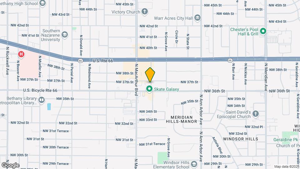 3713 N St Charles St Map and Location Details