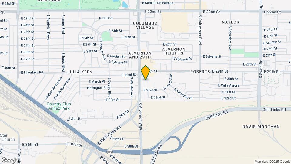 1926 S Montezuma Ave Map and Location Details