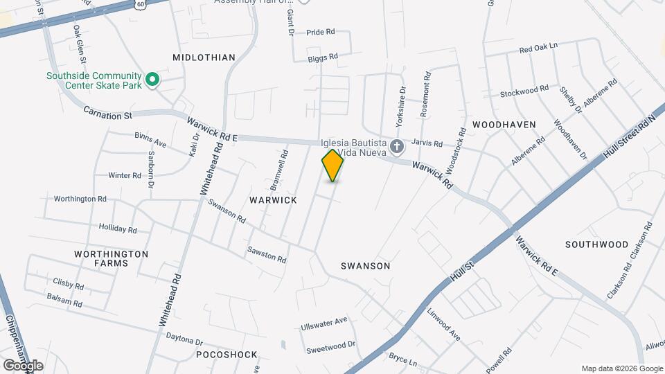 954 Kingsway Rd Map and Location Details