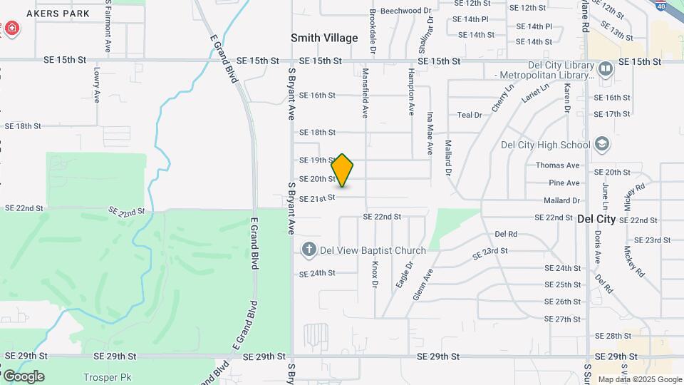 3109 SE 21st St Map and Location Details