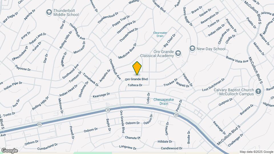 3321 Oro Grande Blvd Map and Location Details