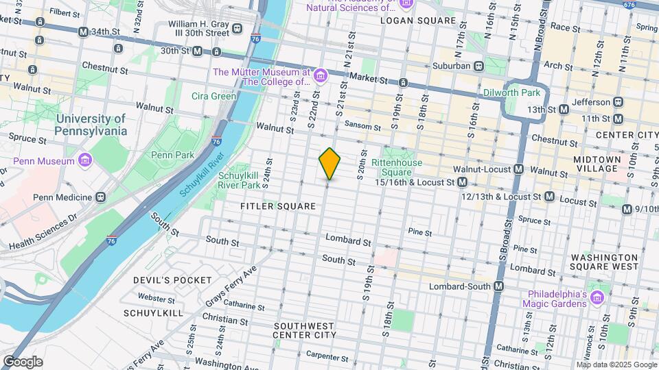 2045 Spruce Street Mapa y Detalles de la Ubicación