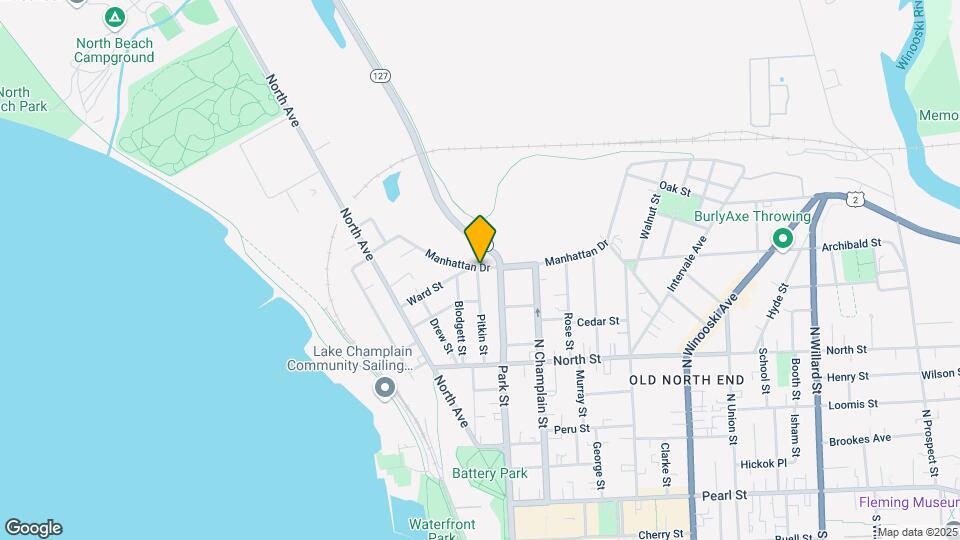 135 Manhattan Dr, Unit 1 bedroom in Burlington Map and Location Details