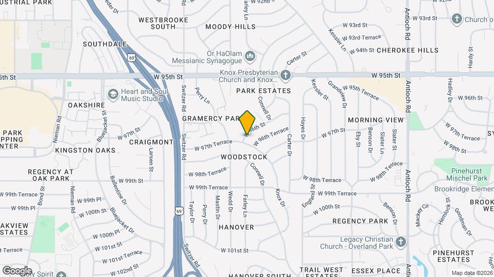 9603 Knox Dr Mapa y Detalles de la Ubicación