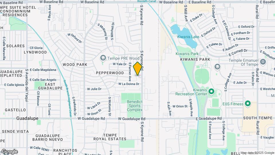 5960 S Brittany Ln Map and Location Details