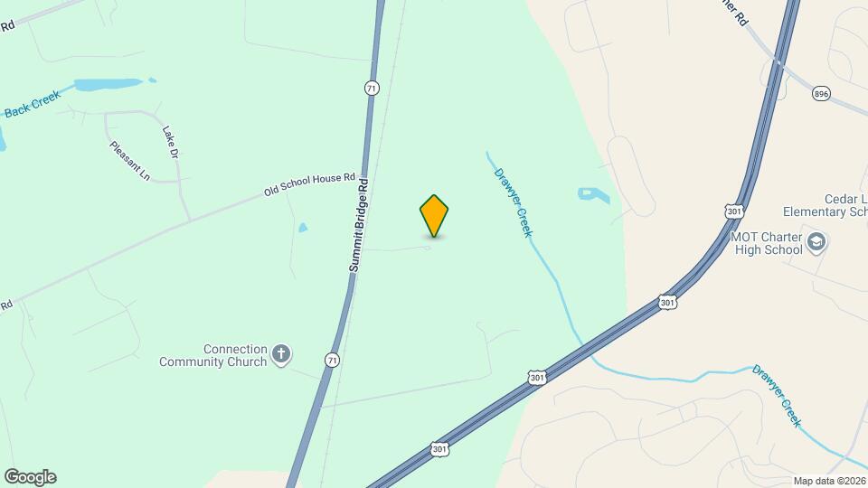 4677 Summit Bridge Rd Map and Location Details