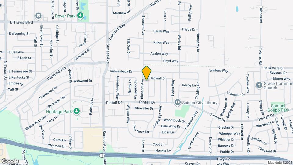 824 Blue Bill Way Map and Location Details