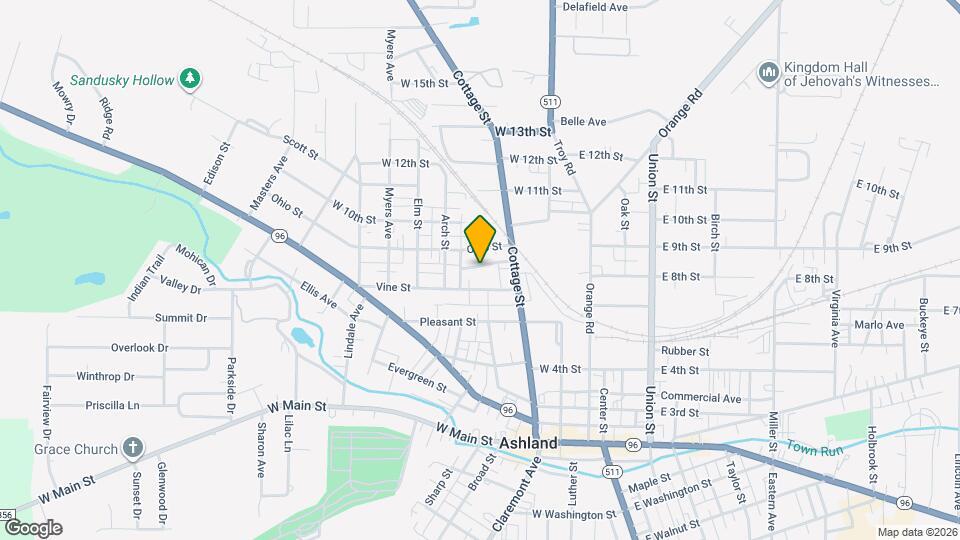 301 Prospect St Map and Location Details