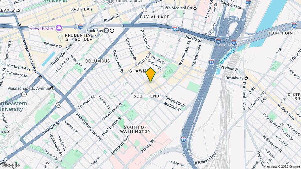 14 Union Pk St Map and Location Details