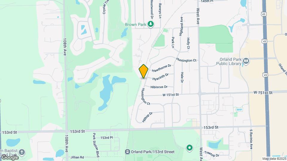 15018 Huntington Ct Map and Location Details