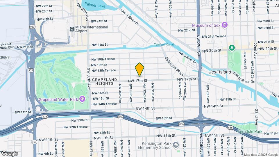 3225 NW 17th St Map and Location Details