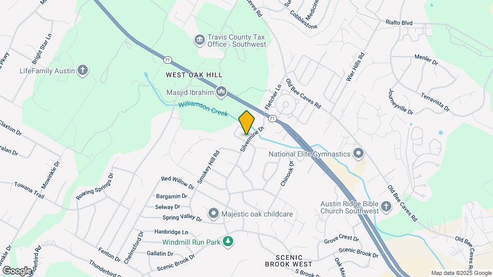 6718 Silvermine Dr Map and Location Details