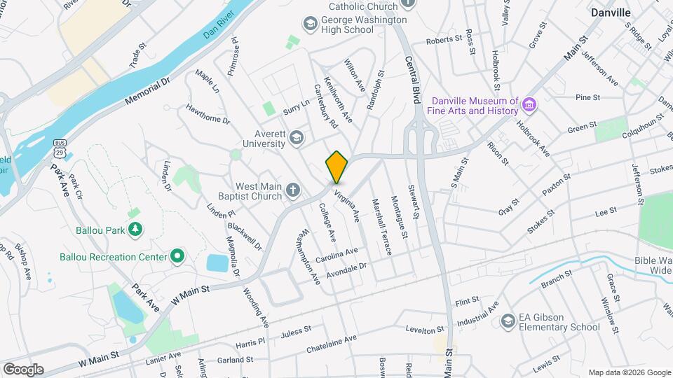 349 W Main St Map and Location Details