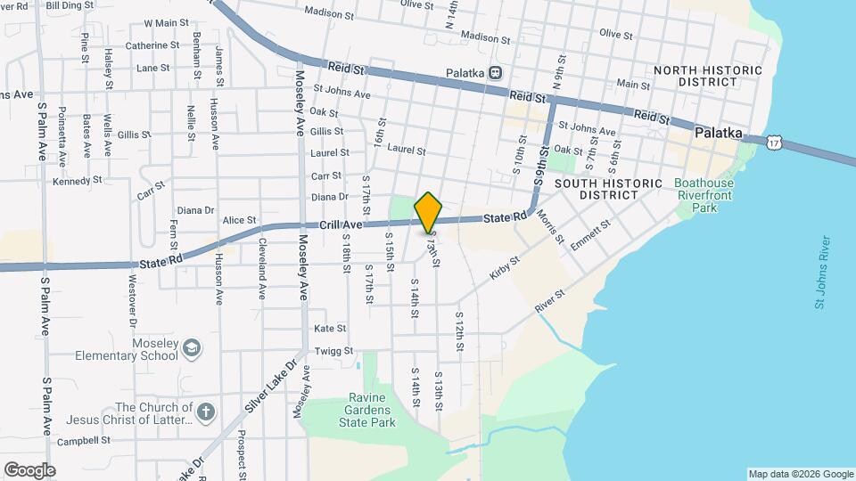 608 S 13th St Map and Location Details