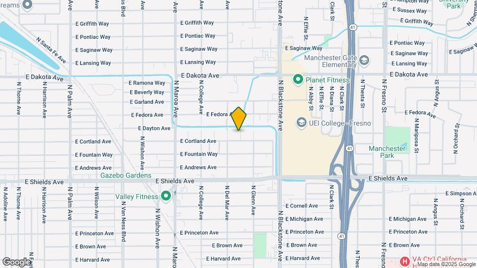 7086 E Simpson Ave Map and Location Details